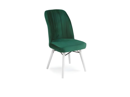 Living room velvet chairs luxurious green upholstered dining room furniture