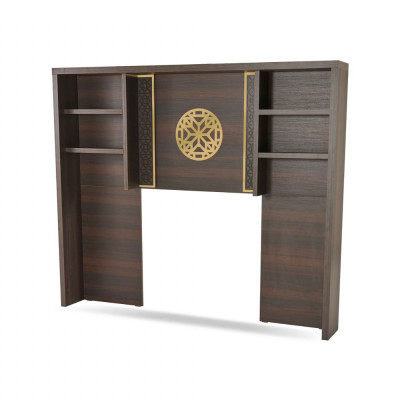 Bookshelf Brown Solid Color Modern Style Rectangular Shape Office