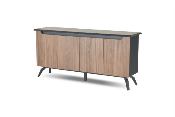 Modern brown home office sideboard luxurious office wood furniture new
