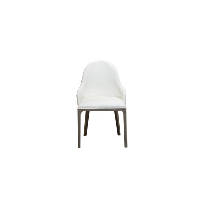 White dining chair designer armchairs wooden legs designer upholstered chair