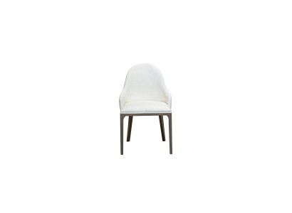 White dining chair designer armchairs wooden legs designer upholstered chair