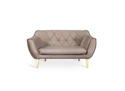 Refined 2-seater sofa in modern style by European furniture manufacturers