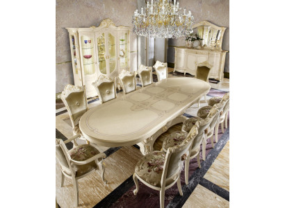 Table luxury dining table Italian design furniture furnishing tables solid wood