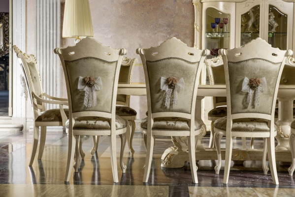 Table luxury dining table Italian design furniture furnishing tables solid wood