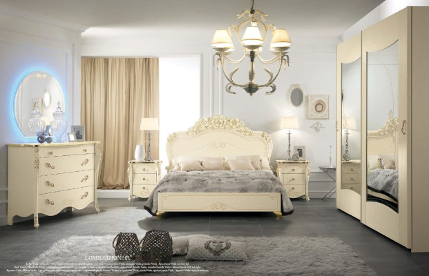 Wardrobe Art Deco Furniture Italian Bedroom Cabinet New