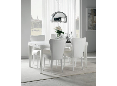 Extendable dining table wooden luxury tables dining room furniture dining modern design