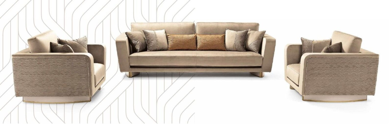 Armchair Design Couch Sofa Fabric Relax Lounge Luxury TV Club Upholstered Seat