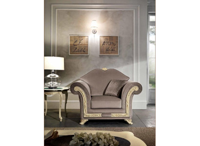 Armchair 1-seater living room relax design furniture Italian decor Italy