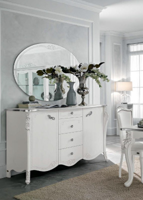 Dresser Living Room Dressers Drawers Wood Sideboard Classic Design New