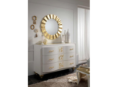Chest Cabinet Luxury Dressers Cabinet Shelf Console Furniture Wooden Cabinet Italy New