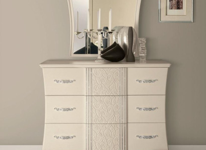Chest Cabinet Luxury Shelf Console Italy Furniture Wood Cabinet Dressers Modern Wood