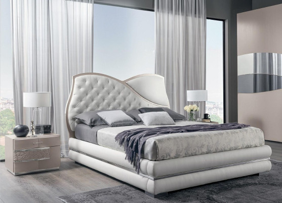 Bed bed frames bed frames beds double luxury double bed white modern design