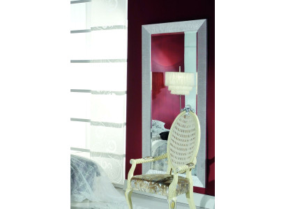 Mirror wood frame wall mirror classic design mirror stand hang baroque new