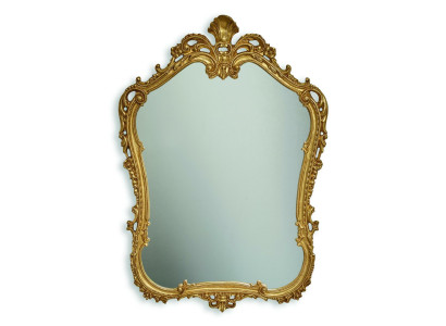 Mirror Wall Mirror Baroque Rococo Hallway Living Room Bathroom Wood Glass Design SP7560