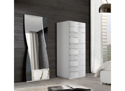 Chest of drawers sideboard chests of drawers 6 drawers tall cabinet wooden furniture Italy