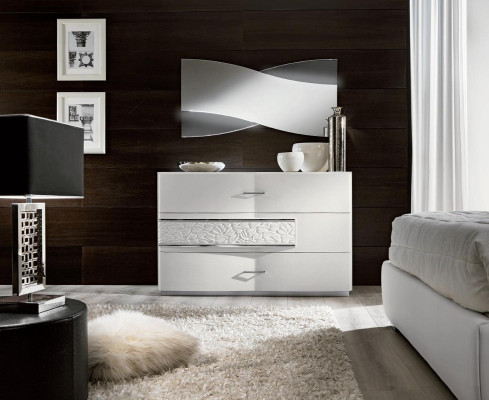 Wall mirror LED hanging mirror mirror bedroom console modern wood design new