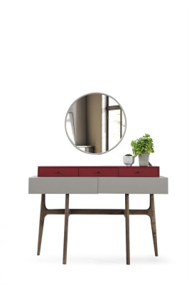 Console table dressing table console mirror table bedroom set 2-piece