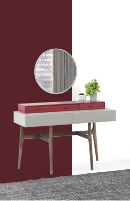 Console table dressing table console mirror table bedroom set 2-piece