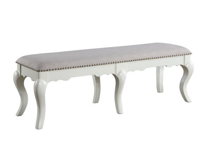 Stool Chair TV Design Upholstery Footstool Classic Textile New Ottoman