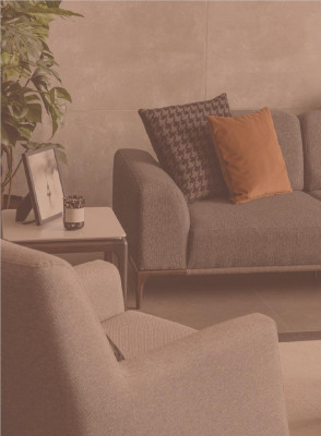 Living room sofa set 4-seater coffee table 2x side tables luxury sofa