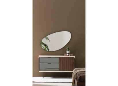 Bedroom Console Luxury Wood Cabinets With Glass Modern Design