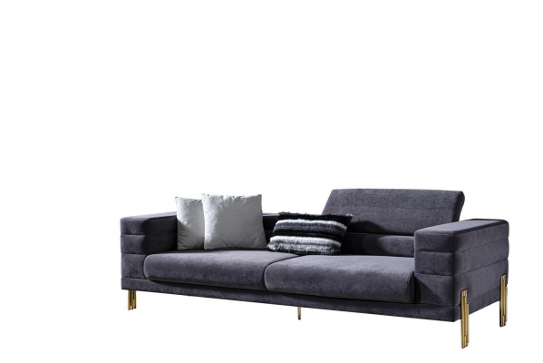 Complete Sofa Set Couch Set Sofa Seats Fabric Modern Set 4-piece