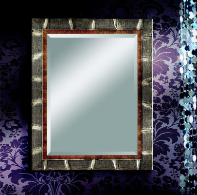 Modern large wall mirror, real framed mirror, wood hanging mirror, luxury furniture