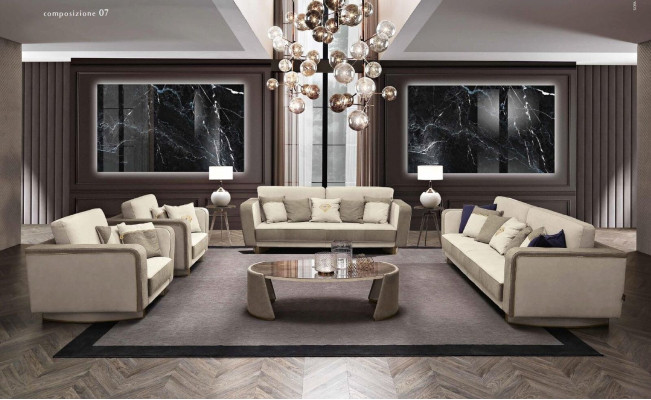 3+2 Seater Sofa Set Design Sofas Upholstery Luxury Couches Relax Modern New