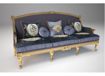 Sofas Couches Seating Sets Design Club 3-Seater Sofa Couch Upholstered 3-Seater Textile