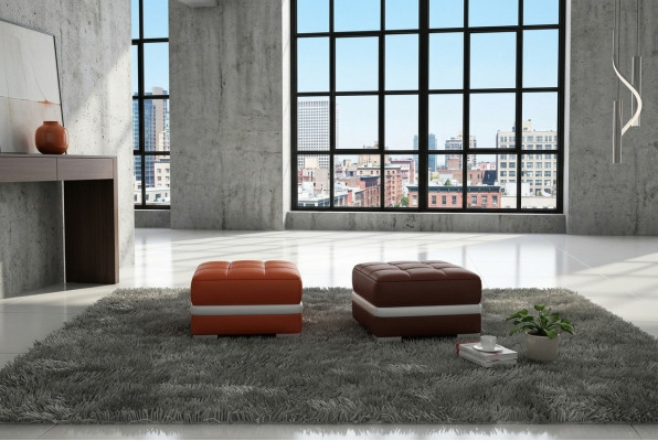 Design upholstered stool footstool ottoman seat padded pufa FT002