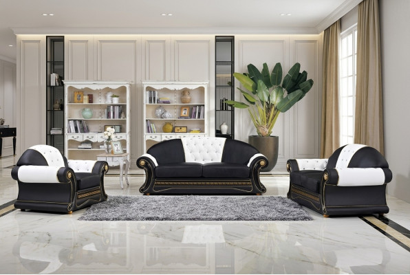 Couch Living Landscape Set Design Modern Sofa 6020 3+2 Seater Sofas