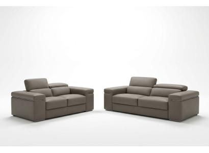 Adjustable leather couch seat cushion living room set leather furniture sofa couch 3+2+1