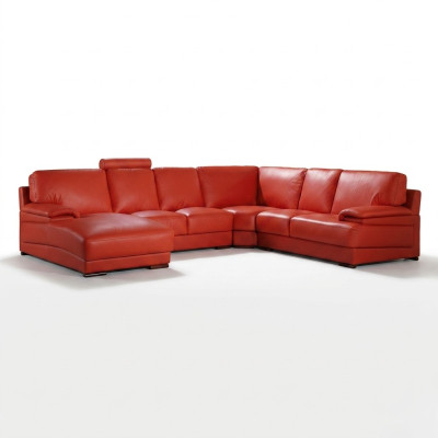 Leather sofa sectional corner sofa upholstered corner seating couch suite U-shaped XXL big.