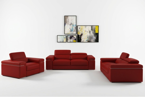 Sofa set couch upholstery leather sofa living room seats 3+2+1 set suites