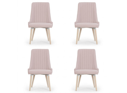 4x chairs chair cushion modern set design backrest suite armchair complete new