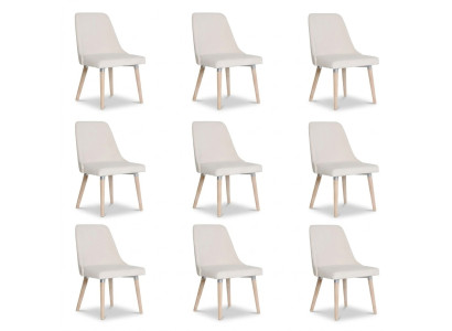 6x Design Upholstered Seat Chairs Chair Dining Suite Armchair Lounge Club Set