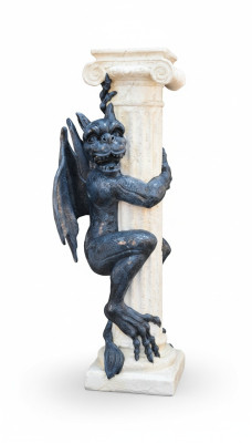 Design Columns Pillar Gragol Gothic Columns Sculpture Sculptures Flower Stand