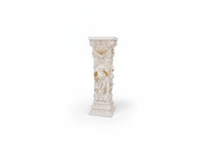 Design column with Amorette 100 cm figures column base flower stand statue new