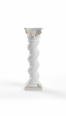 Column Medusa Meander Style Decorative Column Column Statue Stand Baroque 100cm New 1017