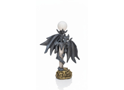 XXL Design Gothic Floor Lamp Dragon Lamp 143cm