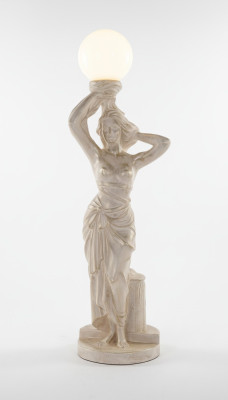 Antique Style Floor Lamp Standard Lamp Light Lamp Figure Sculpture Design Lamps