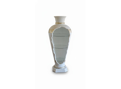 Showcase cabinet corner shelf glass amphora vase floor vase cabinet showcase cabinet lamp