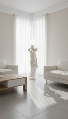 XXL Design Light Lamp 143 cm Classic Lighting P6922x143