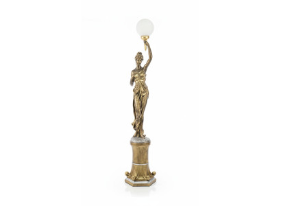 XXL Design Floor Lamp Standing Lights Lamp Sculpture Figure Figures Statue 227cm