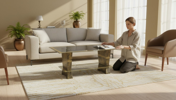 Design Medusa Coffee Table Glass Table Side Tables Couch Classic XXL New