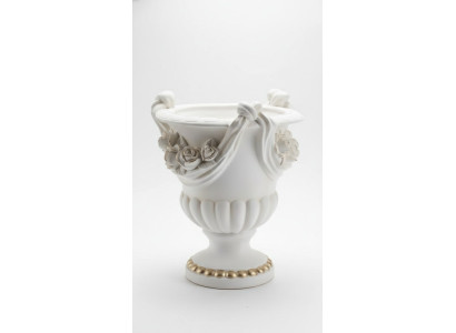Design flower pot decoration XXL vase vases handmade decorative goblet trophy 0857
