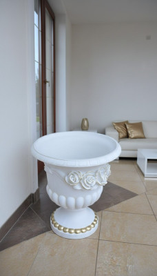 Flower tub design vase vases classic design antique style Roman floor bowls