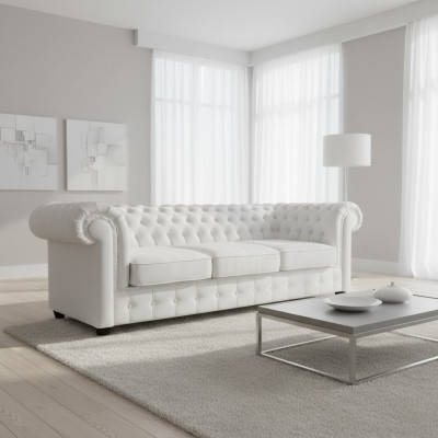 Chesterfield 3+1 leather sofa bed sofa bed function leather couch sofa set sofa