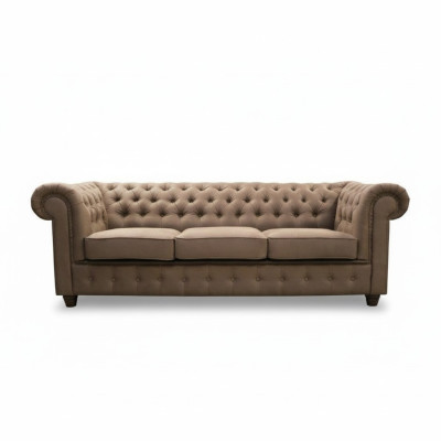 Chesterfield Cambridge 3-seater with bed function couch upholstery sofas couches new