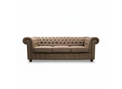 Chesterfield Cambridge 3-seater with bed function couch upholstery sofas couches new